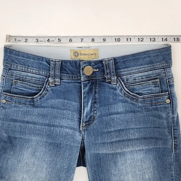 Democracy "Ab"technology Mid Rise Skinny Jeans Women's 2 - Picture 6 of 11